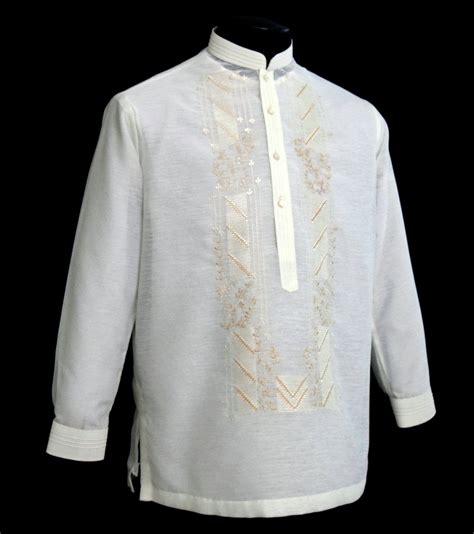 Barong Tagalog Filipino Formal Shirt Philippine National Etsy