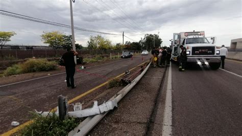 Conductor Ebrio Provoca Choque Sobre La Carretera Culiac N Eldorado