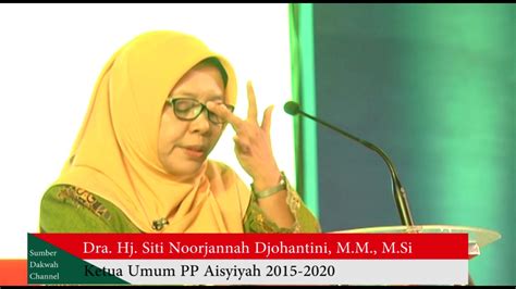 PIDATO AMANAT KETUA UMUM PP AISYIYAH 2015 2020 PADA RESEPSI MILAD