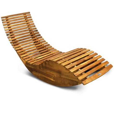 Stream Deuba Swing Lounger Fsc Certified Acacia Wood Ergonomic Pre