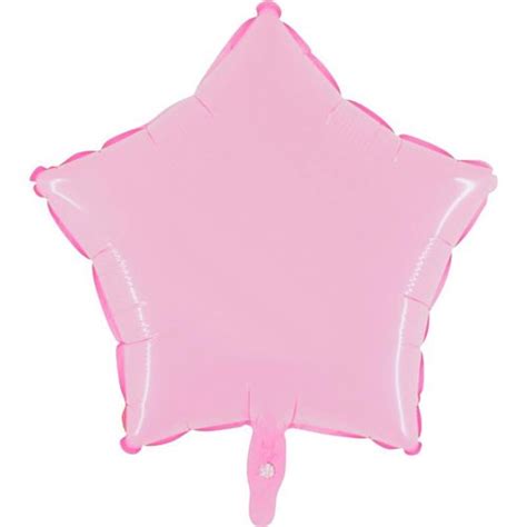 Ballon Helium Etoile Rose Clair Cm Gonflage H Lium