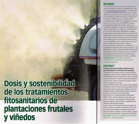 THM Tecnologías de la Horticultura Mediterránea El proyecto Dosafrut