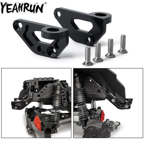 YEAHRUN 2Pcs Metal Car Shell Body Mounting Fixed Seat For Axial SCX10