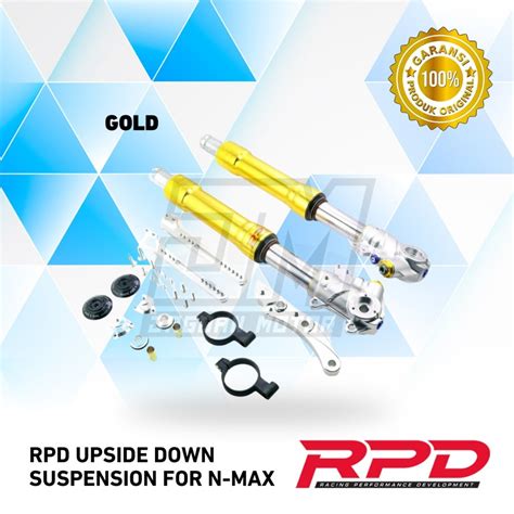 Jual SHOCK DEPAN UPSIDE DOWN RPD UNTUK NMAX Shopee Indonesia