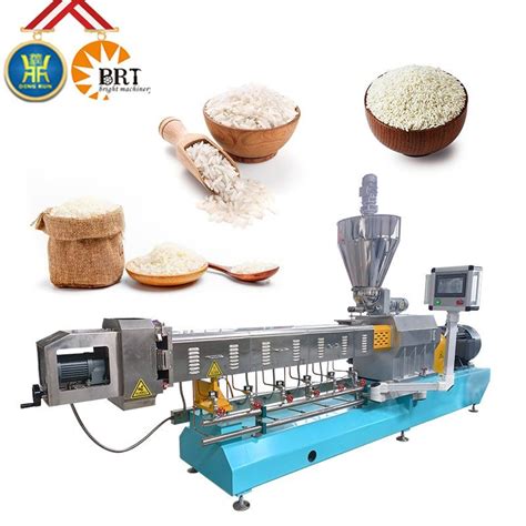 Automatic Instant Artificial Rice Making Machine Fortified Rice Food