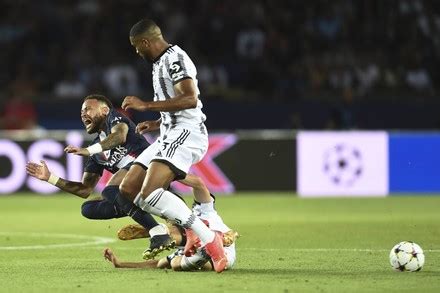 Neymar Jr During Champions League Soccer Editorial Stock Photo Stock