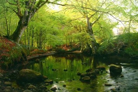 Realistic Landscape Painting at PaintingValley.com | Explore collection ...