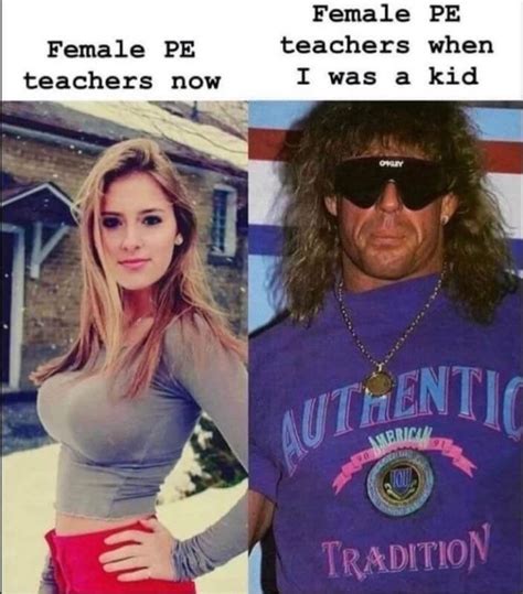 Pe Teachers Then Vs Now Meme