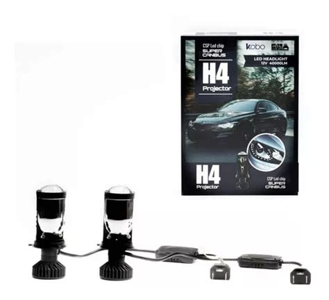 Kit Cree Led H Canbus Csp Lupa Proyector Premium Alta Baja