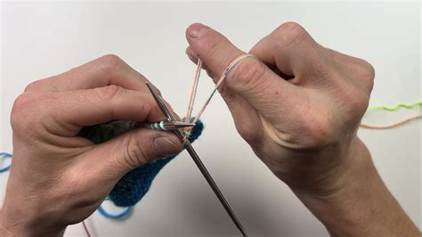 Weaving In Ends As You Go Knitting Tips Youtube