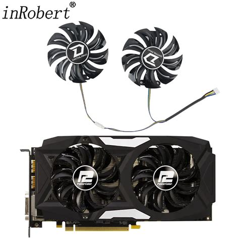 85mm Ga91b2u Ga91s2u Rx580 Gpu Cooler Ventilador De Refrigera O Para