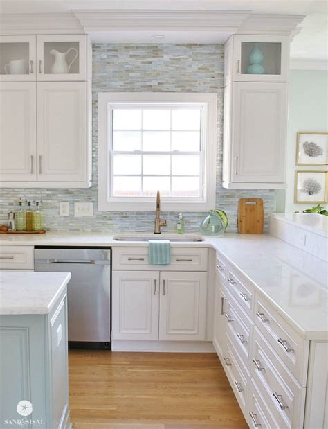 Coastal And Beach Backsplash Ideas Sand And Sisal For Your Kitchen