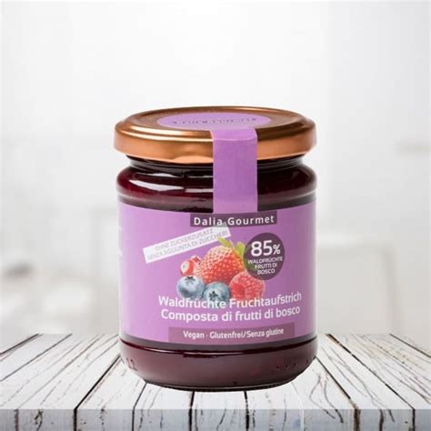 Composta Ai Frutti Di Bosco 210gr In Vendita Su Perfect Body 360