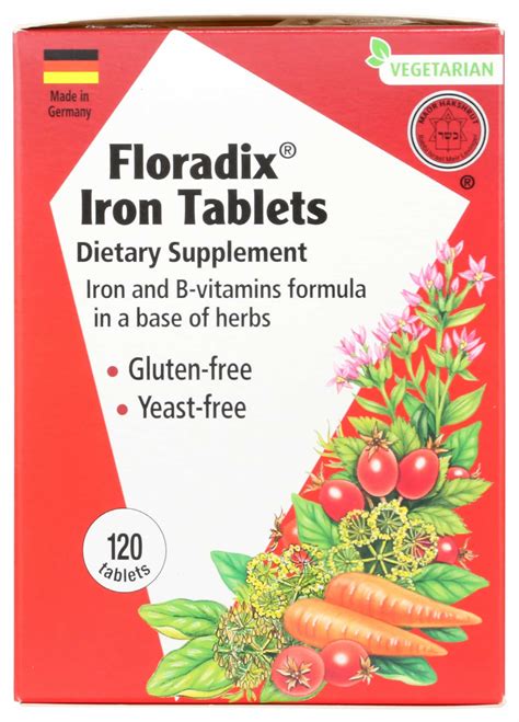 Floradix Iron Tablets | Carewell