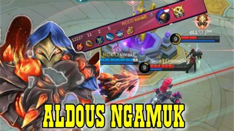 Aldous Ngamuk Mobile Legends Youtube