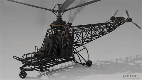 Artstation Steam Helicopter