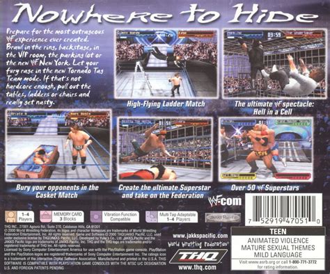 WWF Smackdown 2 Know Your Role Cover Or Packaging Material MobyGames