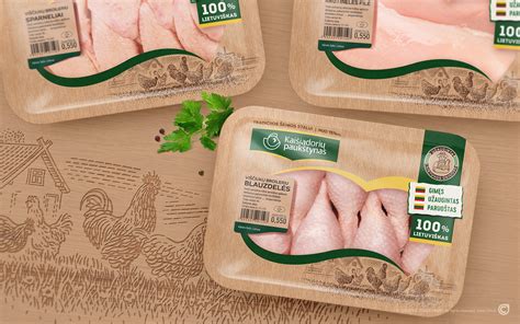 Kp Fresh Poultry Packaging Design Behance