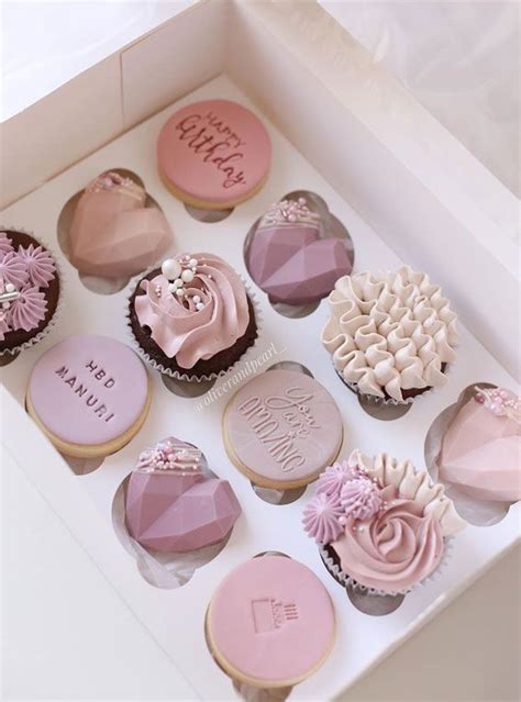 59 Pretty Cupcake Ideas For Wedding And Any Occasion Dusty Rose