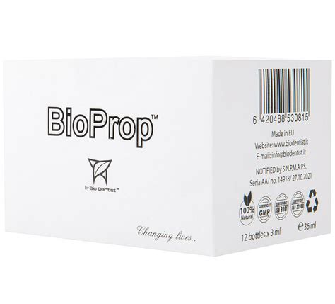 Bio Prop By Bio Dentist Supliment Natural Pentru Preventie