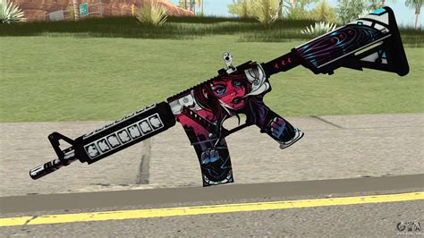 CSGO M4A4 Neo Noir for GTA San Andreas