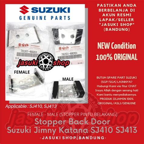 Jual Stopper Male Female Back Door Pintu Belakang Suzuki Jimny Katana