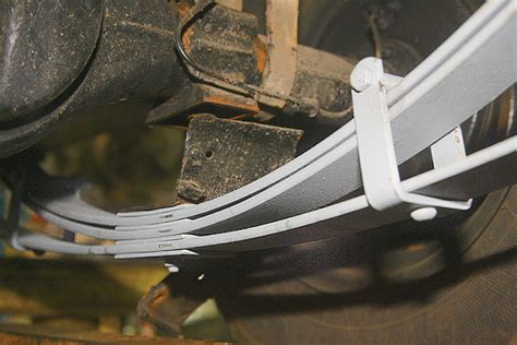 Replace Leaf Springs With Parabolic Land Rover Monthly