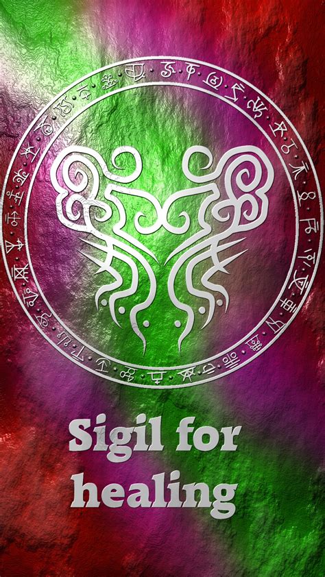 Sigil For Healing Here You Go My Friend Thank You For The Request I