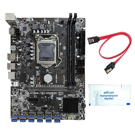 B C Btc Mining Motherboard Usb To Pci E Graphics Slots Lga