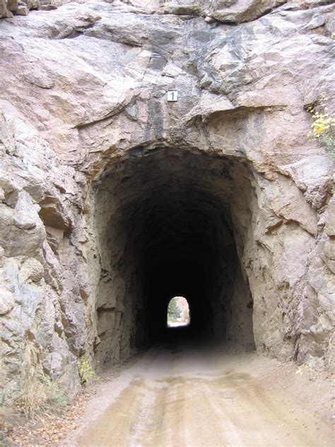 Gold Camp Road Tunnels Colorado Springs Cripple Creek Co Uncover