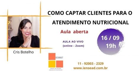 Como Captar Clientes Para O Atendimento Nutricional Online Sympla