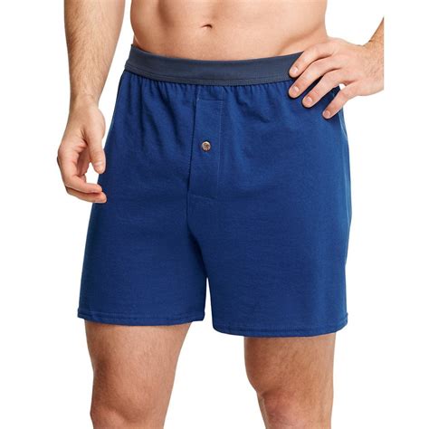 Hanes Mens TAGLESS ComfortSoft Knit Boxers With ComfortSoft Waistband 5