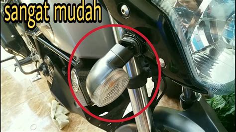 Cara Memperbaiki Lampu Sein Yamaha Byson Yang Patah Dengan Cara Yang