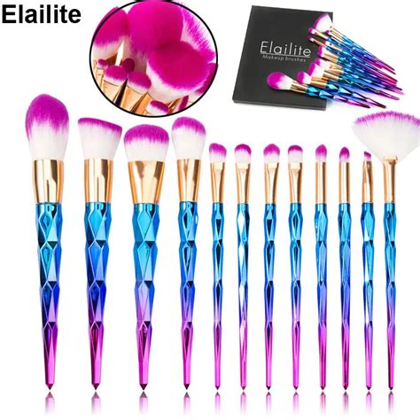 Elailite Pro Pcs Makeup Brushes Set Powder Foundation Eyeshadow