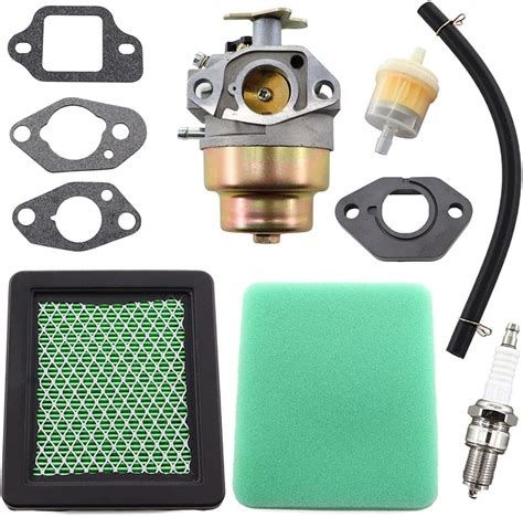 MCHNIC Carburateur avec joint d étanchéité Kit de filtre à air pour