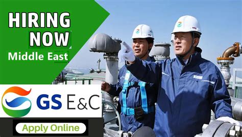 Gs Engineering And Construction Jobs Gs Eandc Careers