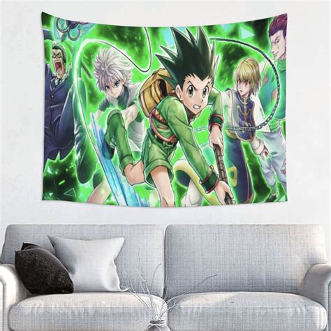 Hunter X Hunter Gon Killua Tapestry Anime Poster Large Background Wall