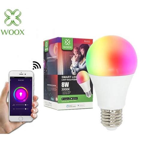 Żarówka Smart Woox LED Wi Fi Kolorowa RGB CCT 12540086369 oficjalne