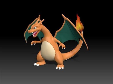 Pokemon Charizard 3D Print Model 3D Model 3D Printable CGTrader