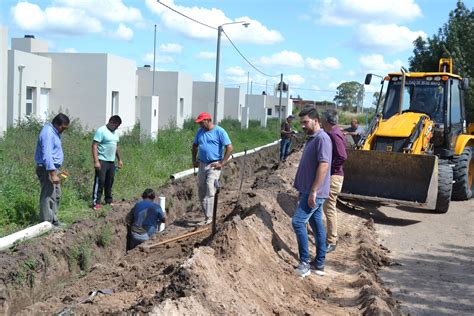 El Municipio Inici La Obra De Cloacas Para La Entrega De Las