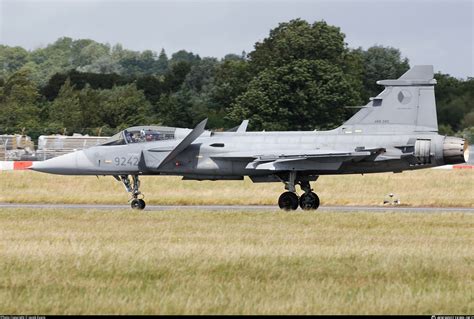 9242 Czech Air Force Saab JAS 39 Gripen Photo By Jacob Evans ID