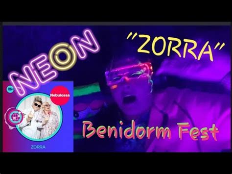 Nebulossa ZORRA Benidorm Fest 2024 reacción YouTube