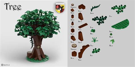 Lego Trees And Bushes Parts Pack Set 230 2 Ubicaciondepersonascdmx