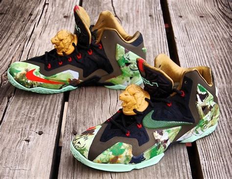 Nike LeBron XI (11) ‘King of the Jungle’ Custom- SneakerFiles