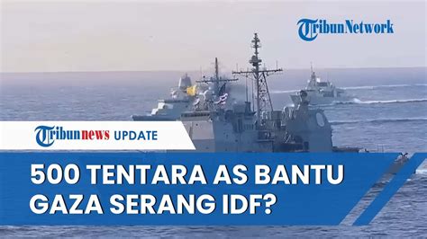 Berbondong Bondong Joe Biden Kirim Pasukan Kapal As Ke Gaza