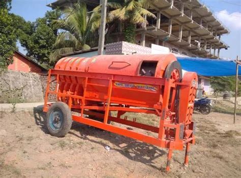 Rpm Fans Paddy Thresher Machine Hp Kg Hr At Rs