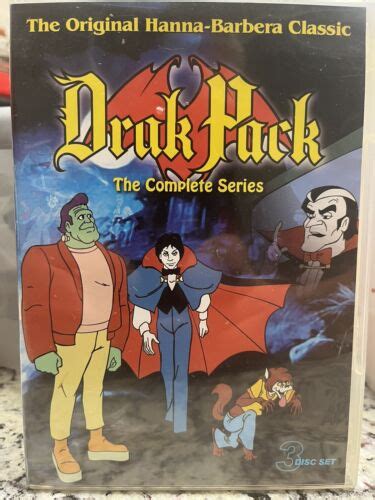 Drak Pack The Complete Series 1980 Hanna Barbera Tv Cartoon 3 Disc