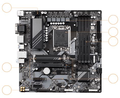 Gigabyte B760M DS3H DDR4 Motherboard