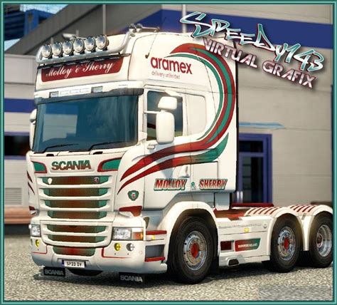 Scania Rjl Skin Pack By Speedy Ets Mods Euro Truck Simulator