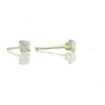 Brilliance Fine Jewelry 10k Yellow Gold Polished Ball Stud Earrings ...